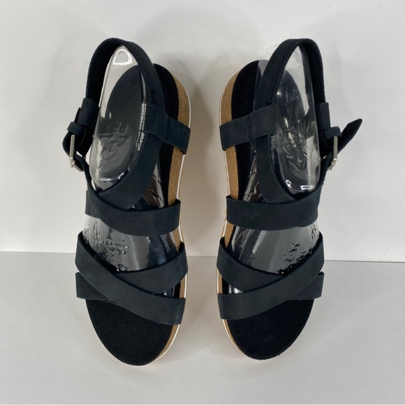 Timberland Malibu Waves Womens Ankle Strap Sandals Black Nubuck UK5.5 - Picture 3 of 6